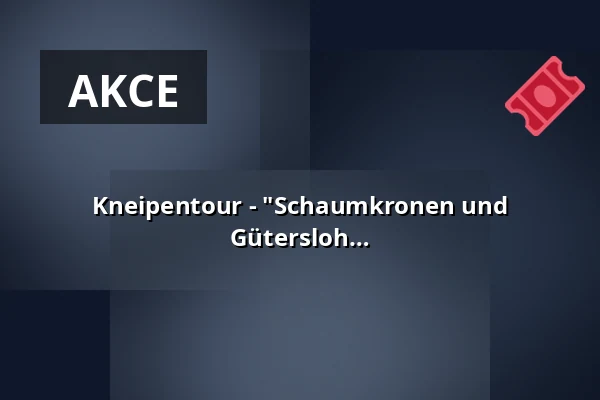 Kneipentour - "Schaumkronen und Stadtgeflüster" - putování po hospodách Gütersloh — Apostelkirche Gütersloh, Gütersloh