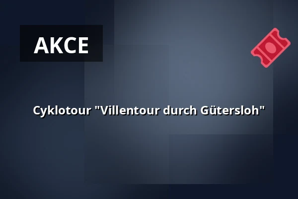 Cyklotour "Villentour durch Gütersloh" — Gütersloh Marketing, Gütersloh