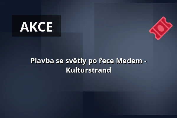 Plavba se světly po řece Medem - Kulturstrand — Anleger Am Großen Specken, Otterndorf