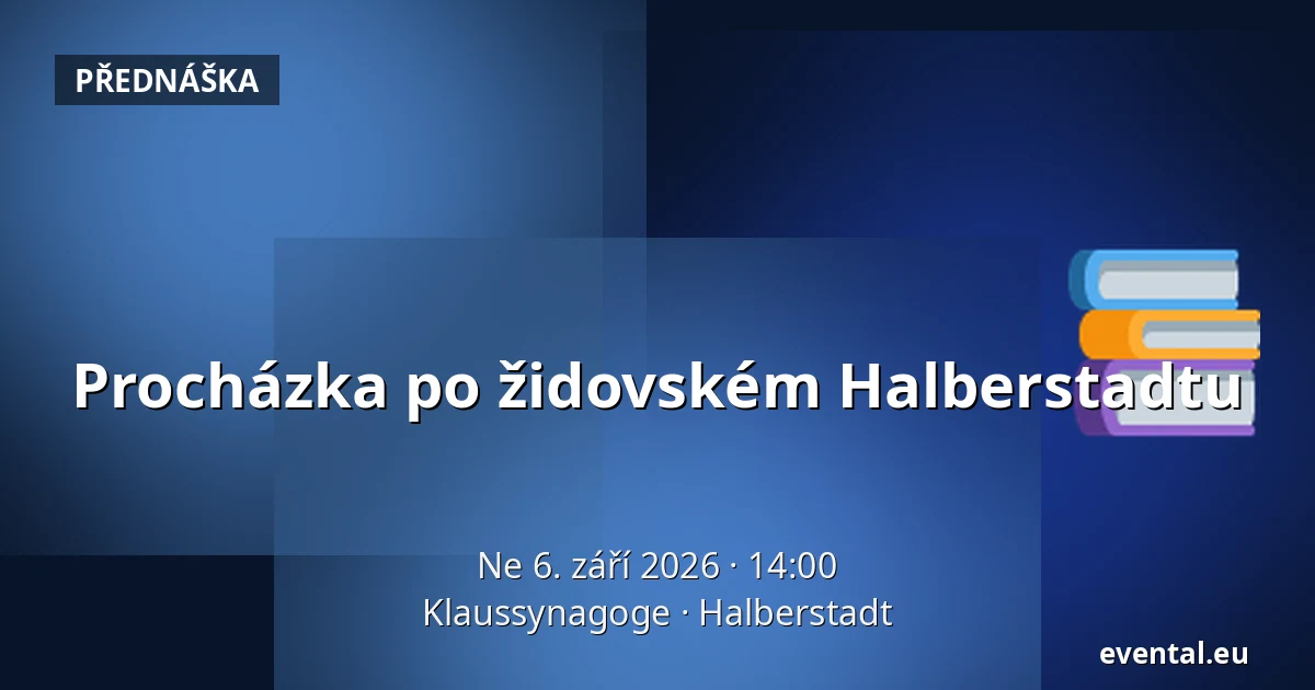 Procházka po židovském Halberstadtu — Klaussynagoge, Halberstadt