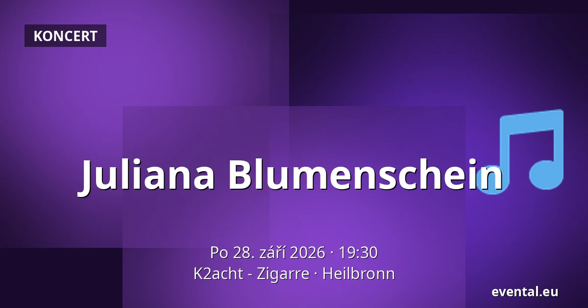 Juliana Blumenschein — K2acht - Zigarre, Heilbronn