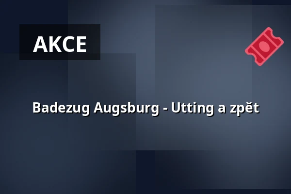 Badezug Augsburg - Utting a zpět — Augsburg Hbf, Augsburg