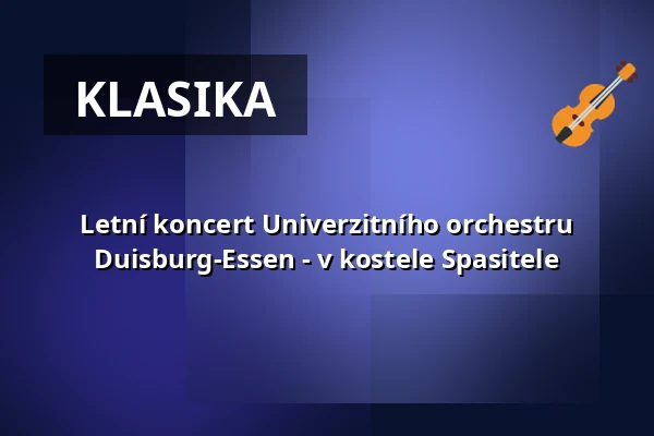 Letní koncert Univerzitního orchestru Duisburg-Essen - v kostele Spasitele — Ev. Erlöserkirche Essen, Essen