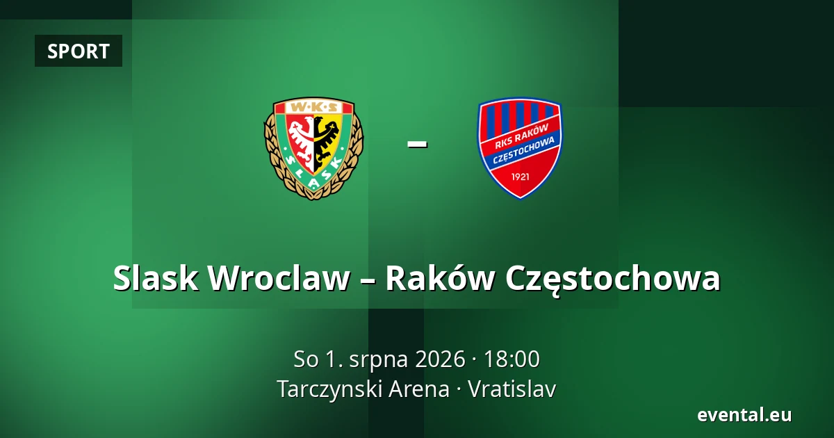 Slask Wroclaw – Raków Częstochowa — Tarczynski Arena, Vratislav