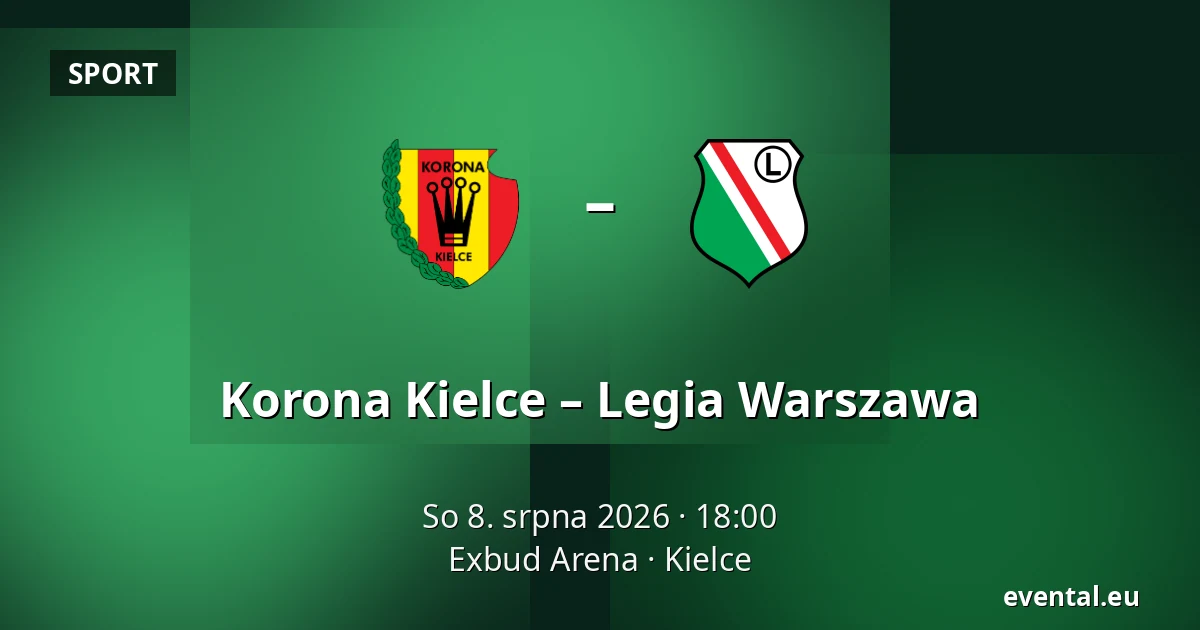 Korona Kielce – Legia Warszawa — Exbud Arena, Kielce