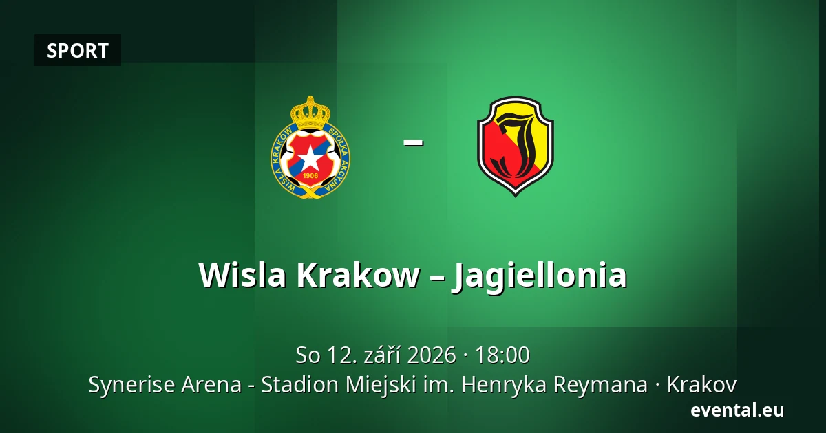 Wisla Krakow – Jagiellonia — Synerise Arena - Stadion Miejski im. Henryka Reymana, Krakov