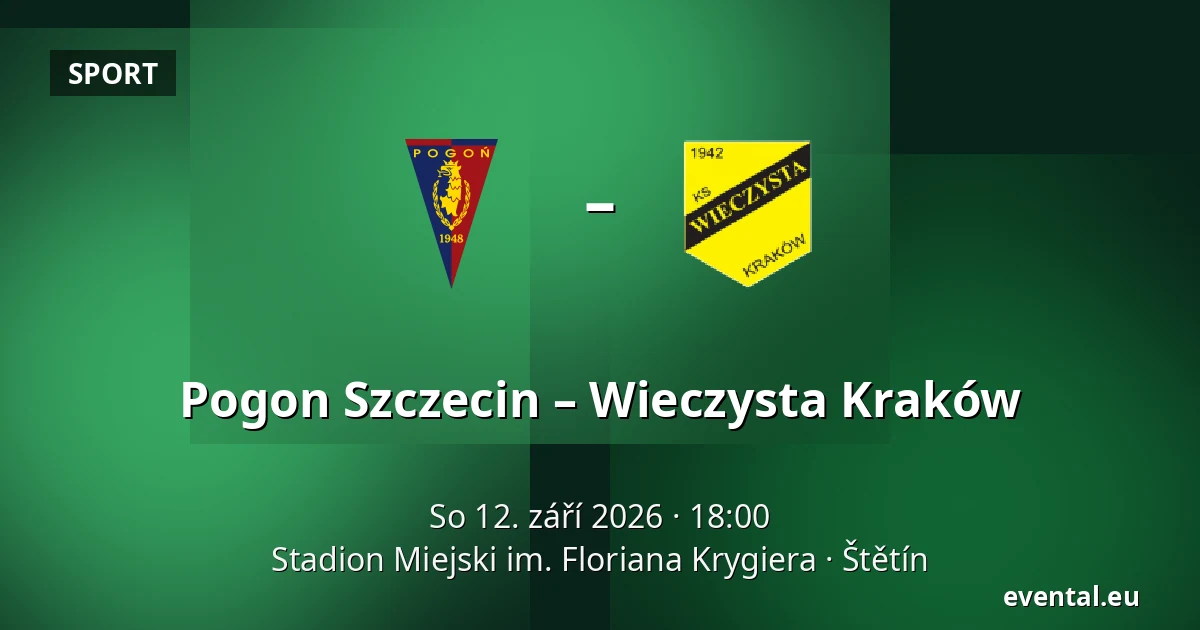 Pogon Szczecin – Wieczysta Kraków — Stadion Miejski im. Floriana Krygiera, Štětín