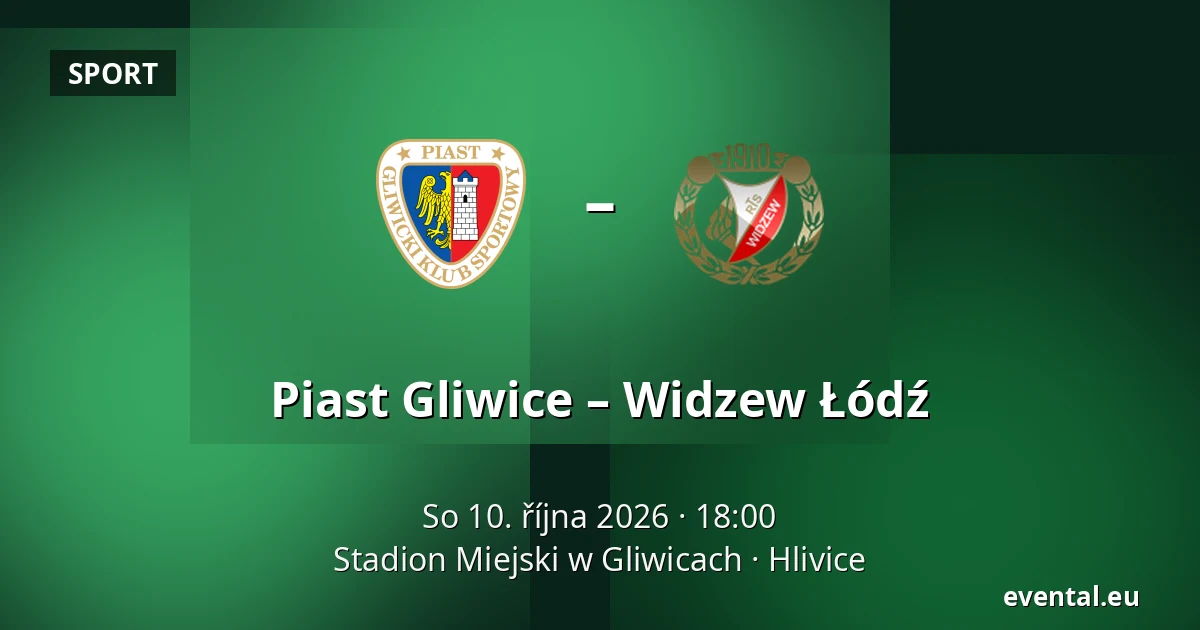 Piast Gliwice – Widzew Łódź — Stadion Miejski w Gliwicach, Hlivice