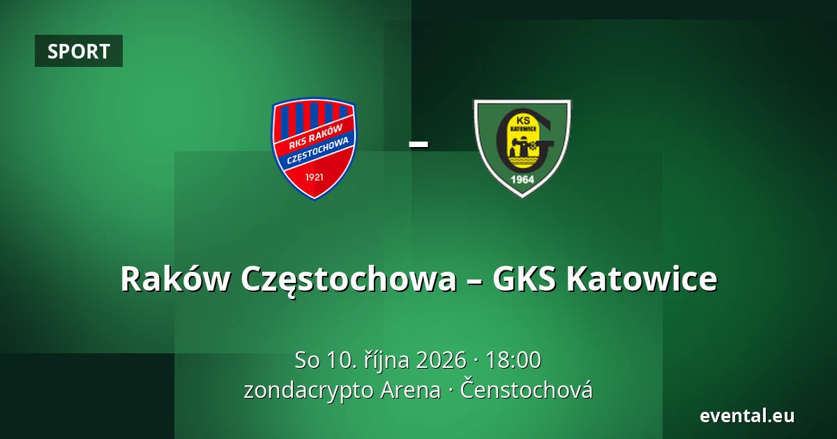 Raków Częstochowa – GKS Katowice — zondacrypto Arena, Čenstochová