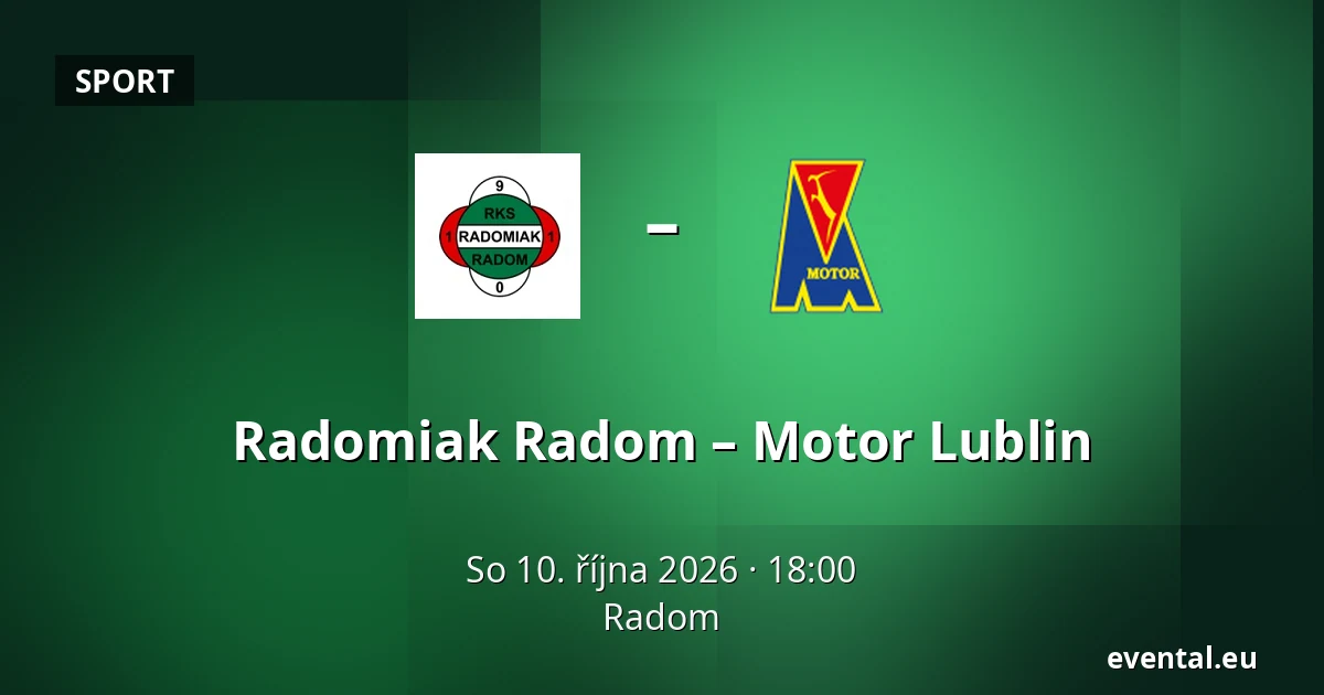 Radomiak Radom – Motor Lublin — Radom
