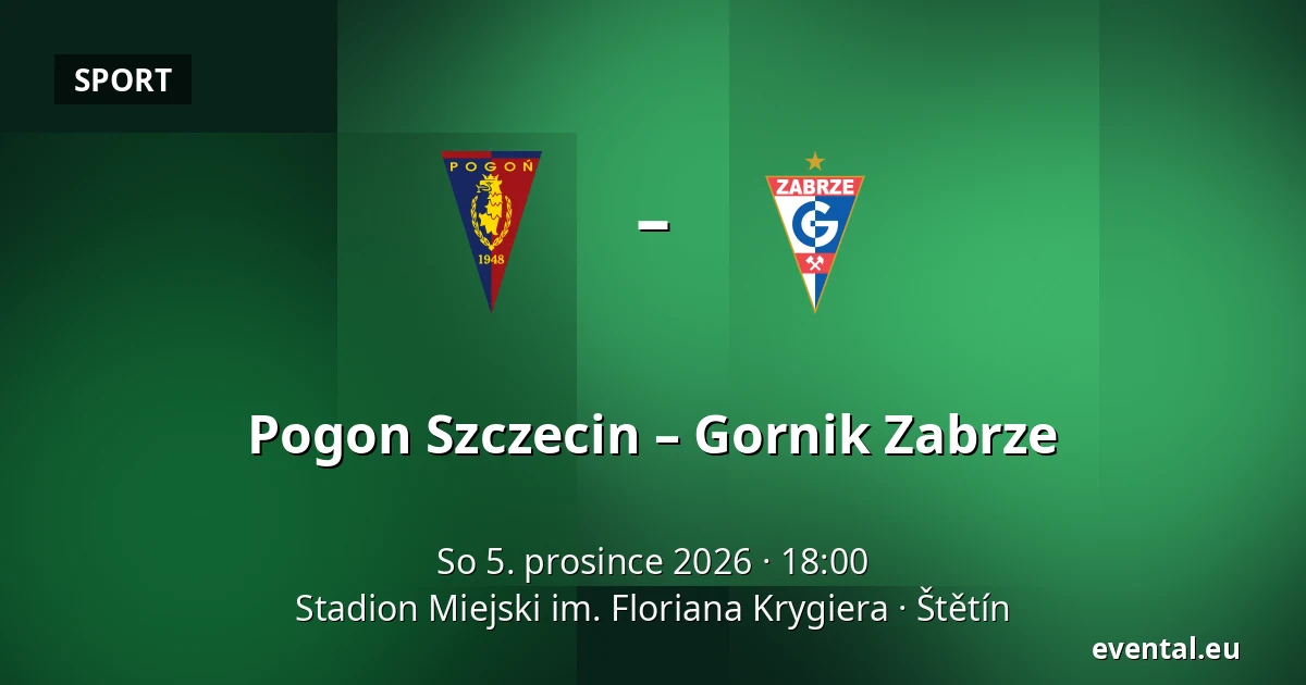 Pogon Szczecin – Gornik Zabrze — Stadion Miejski im. Floriana Krygiera, Štětín