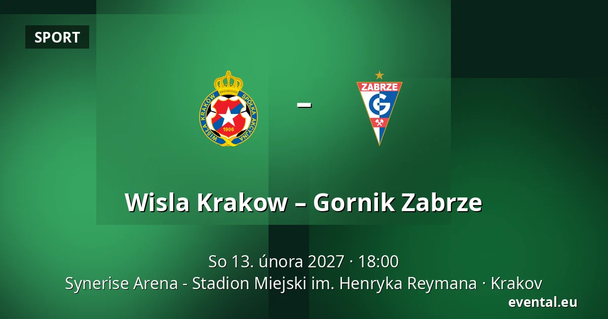 Wisla Krakow – Gornik Zabrze — Synerise Arena - Stadion Miejski im. Henryka Reymana, Krakov