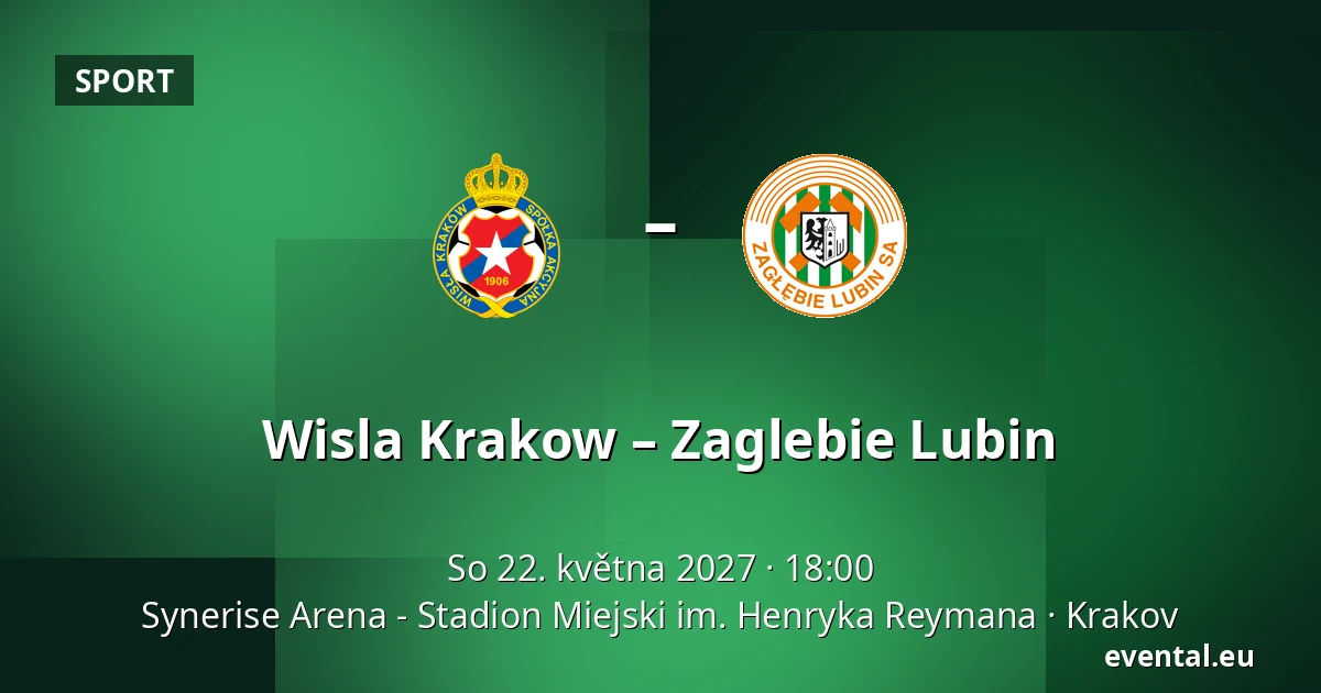 Wisla Krakow – Zaglebie Lubin — Synerise Arena - Stadion Miejski im. Henryka Reymana, Krakov