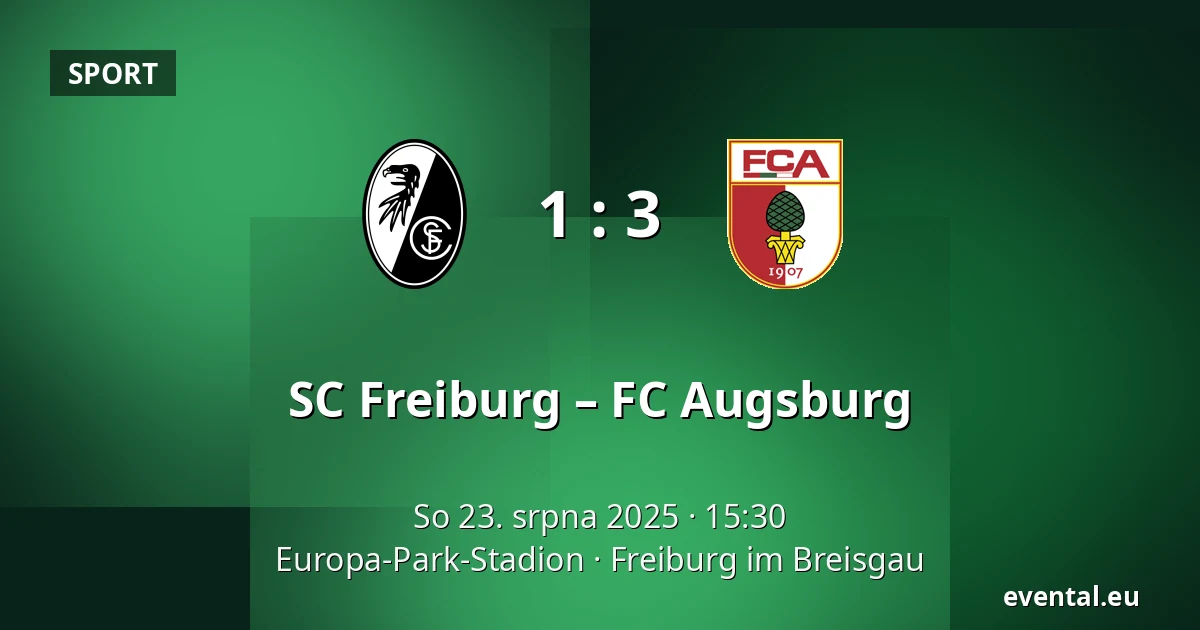 SC Freiburg – FC Augsburg — Europa-Park-Stadion, Freiburg im Breisgau
