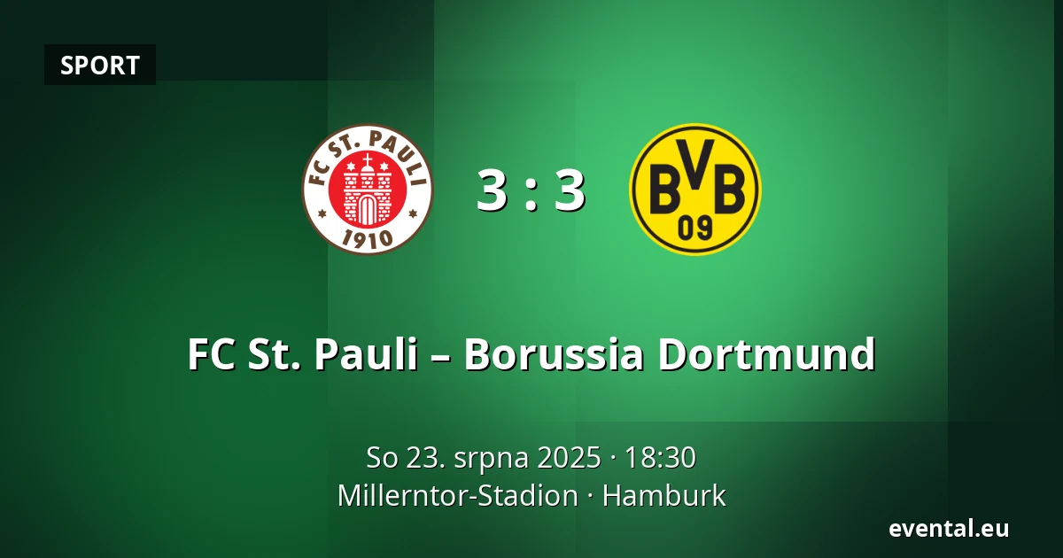 FC St. Pauli – Borussia Dortmund — Millerntor-Stadion, Hamburk
