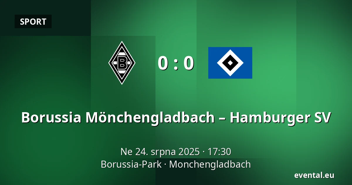 Borussia Mönchengladbach – Hamburger SV — Borussia-Park, Monchengladbach