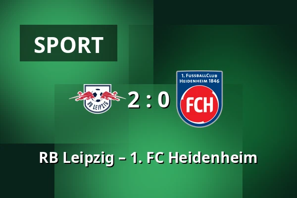 RB Leipzig – 1. FC Heidenheim — Red Bull Arena, Lipsko