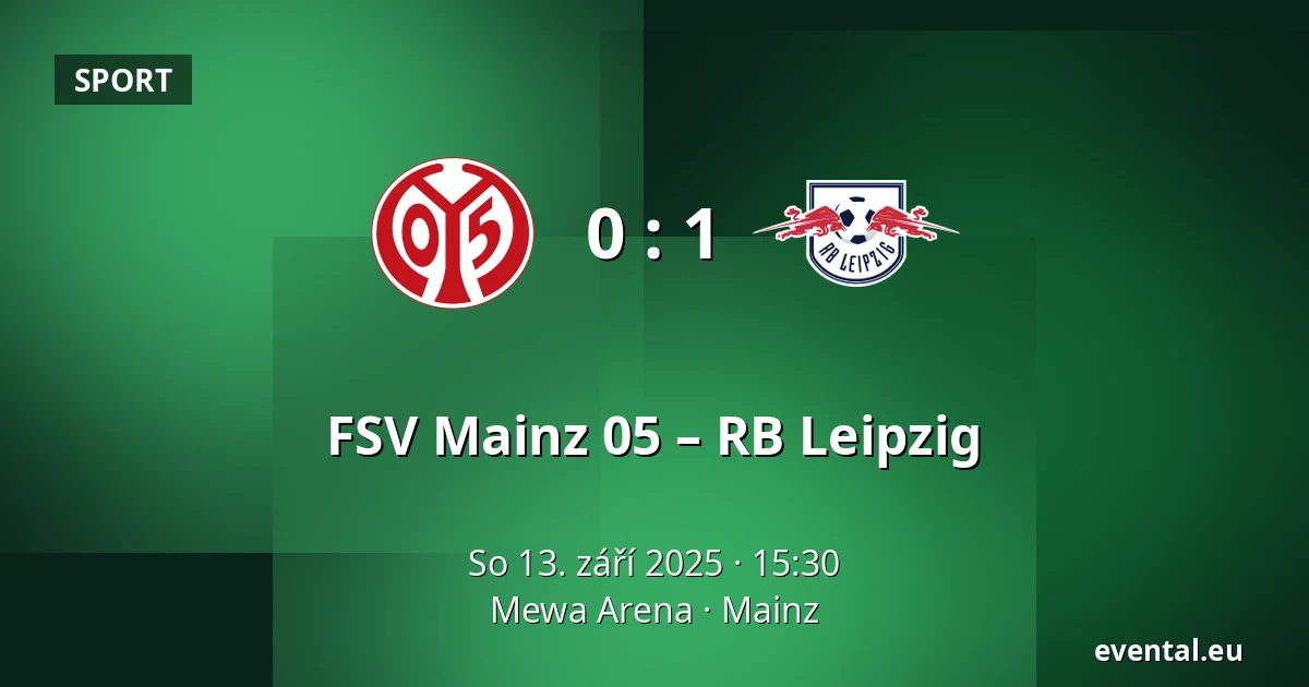 FSV Mainz 05 – RB Leipzig — Mewa Arena, Mainz
