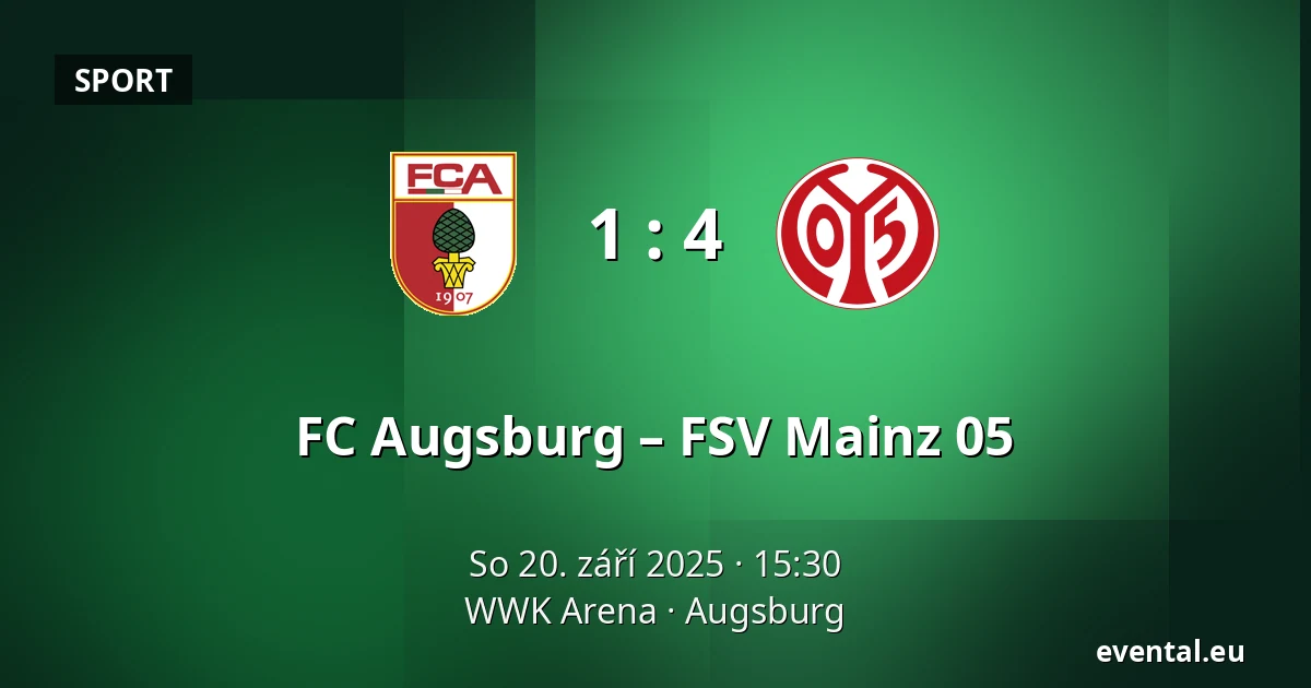 FC Augsburg – FSV Mainz 05 — WWK Arena, Augsburg