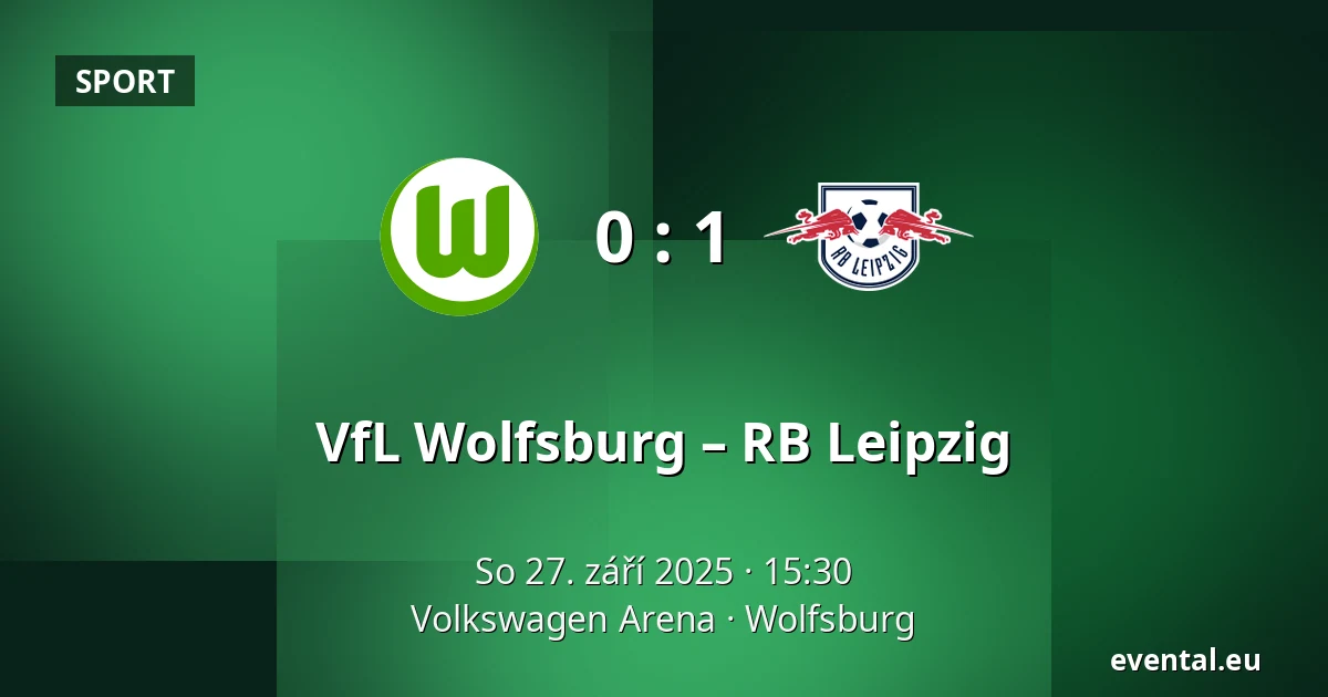 VfL Wolfsburg – RB Leipzig — Volkswagen Arena, Wolfsburg