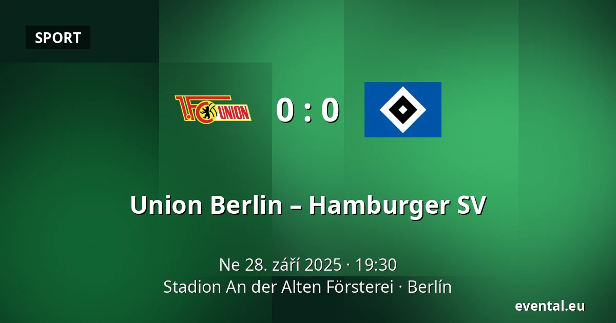 Union Berlin – Hamburger SV — Stadion An der Alten Försterei, Berlín