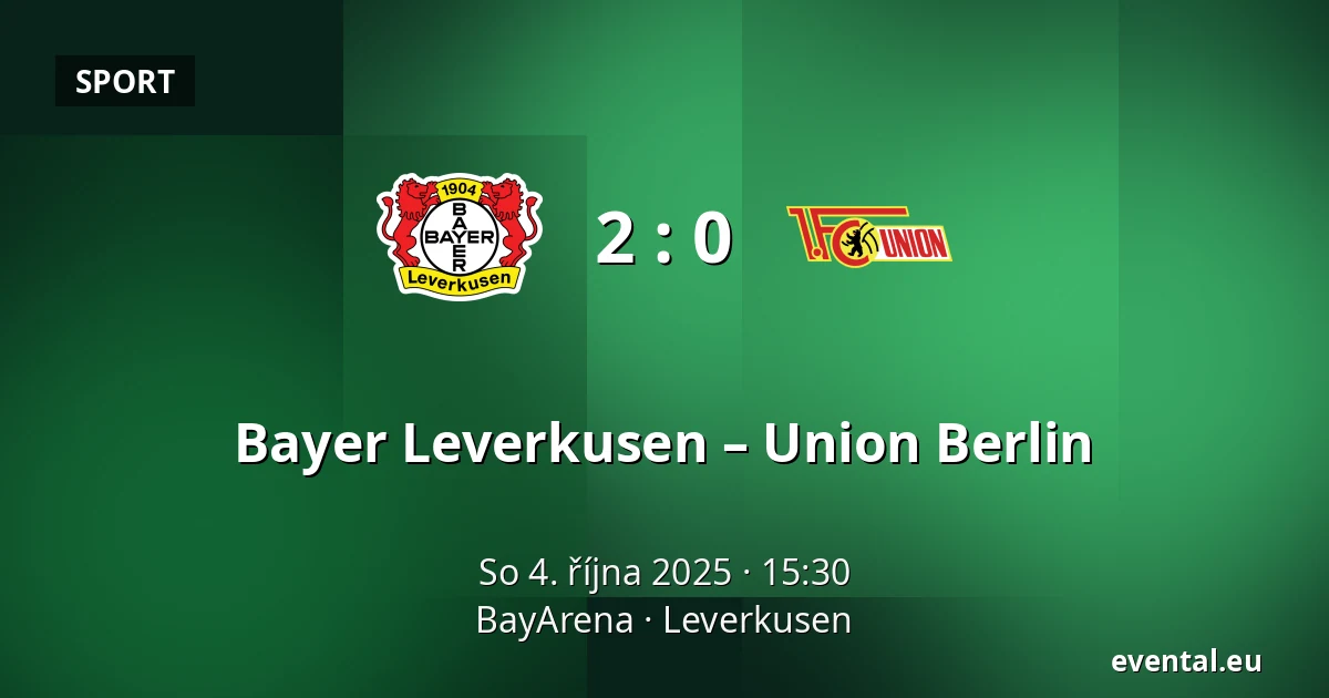 Bayer Leverkusen – Union Berlin — BayArena, Leverkusen