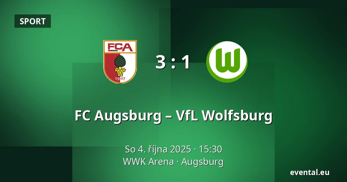 FC Augsburg – VfL Wolfsburg — WWK Arena, Augsburg