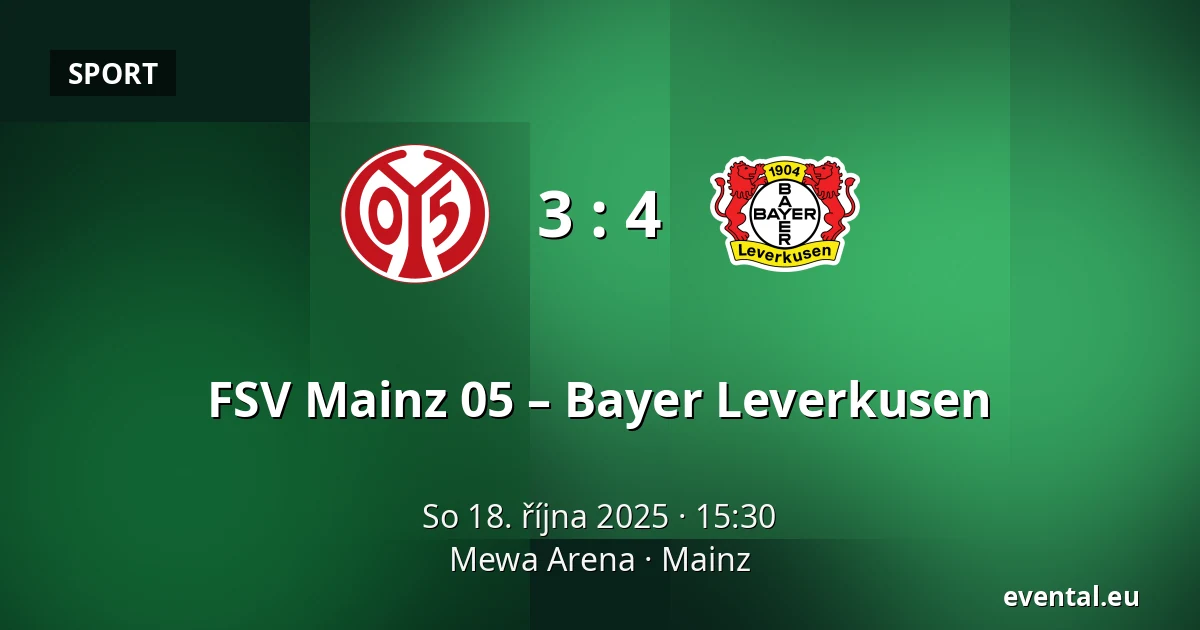 FSV Mainz 05 – Bayer Leverkusen — Mewa Arena, Mainz