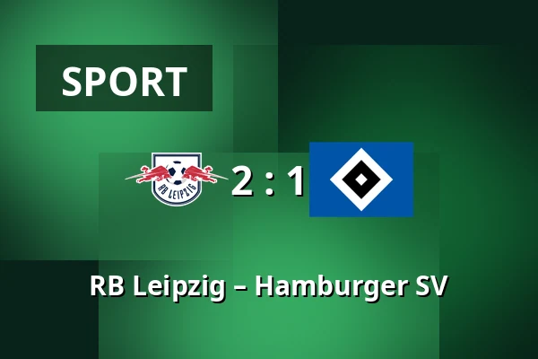 RB Leipzig – Hamburger SV — Red Bull Arena, Lipsko