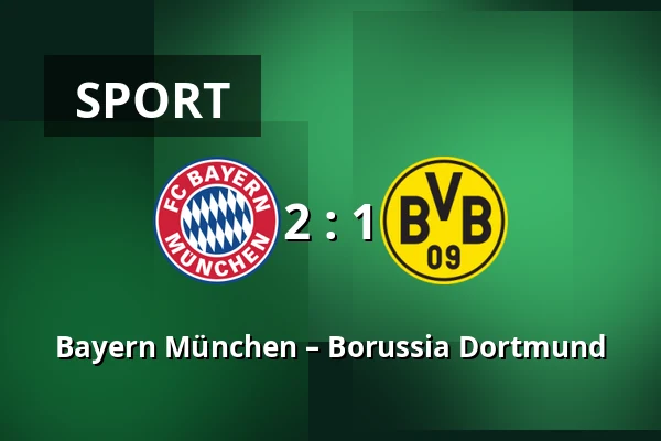 Bayern München – Borussia Dortmund — Allianz Arena, Mnichov