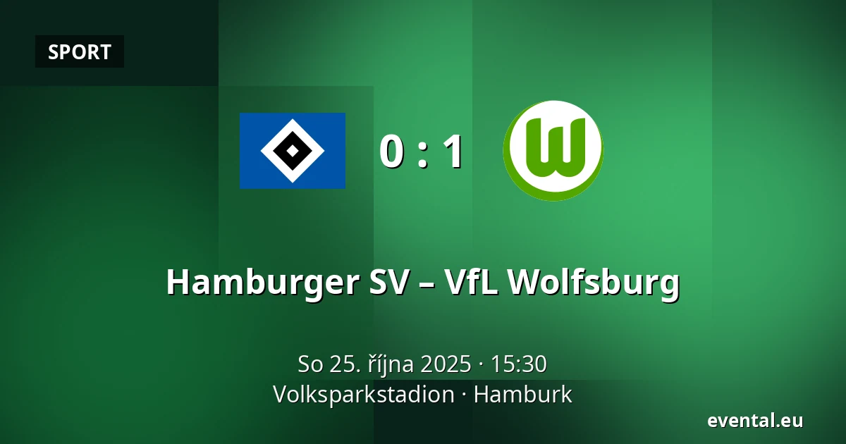 Hamburger SV – VfL Wolfsburg — Volksparkstadion, Hamburk