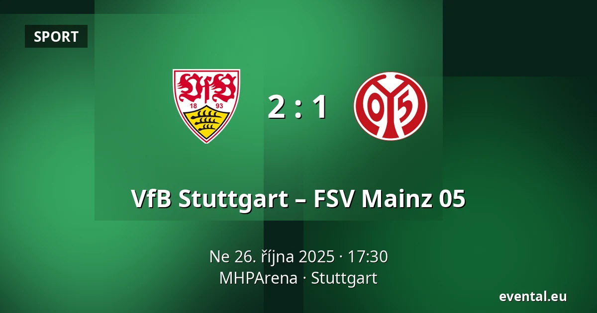 VfB Stuttgart – FSV Mainz 05 — MHPArena, Stuttgart