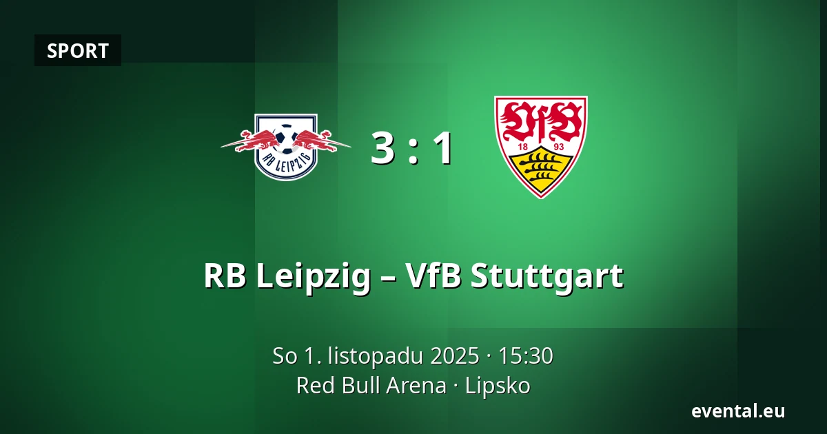RB Leipzig – VfB Stuttgart — Red Bull Arena, Lipsko