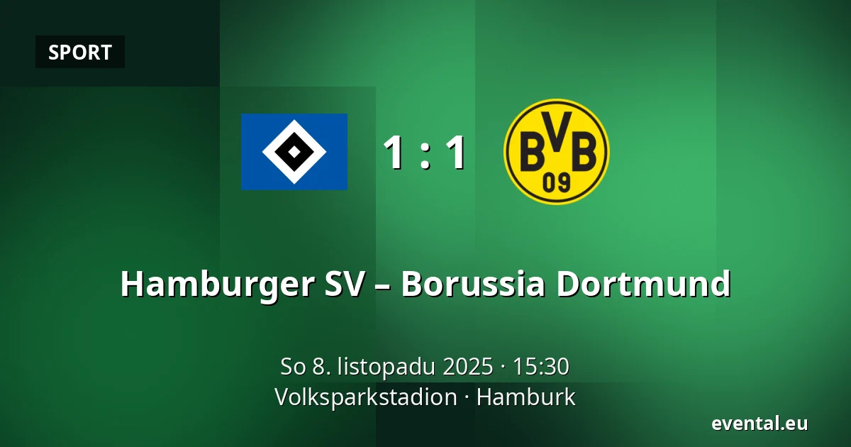 Hamburger SV – Borussia Dortmund — Volksparkstadion, Hamburk
