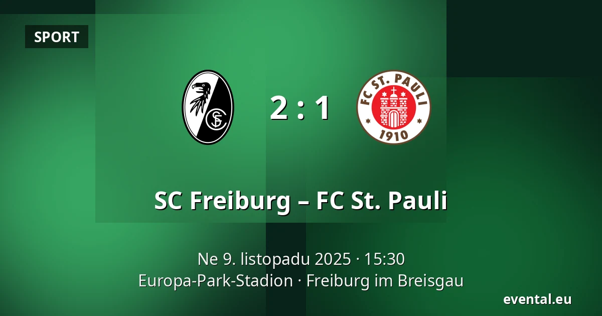 SC Freiburg – FC St. Pauli — Europa-Park-Stadion, Freiburg im Breisgau
