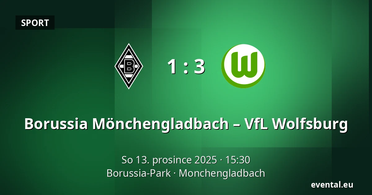Borussia Mönchengladbach – VfL Wolfsburg — Borussia-Park, Monchengladbach