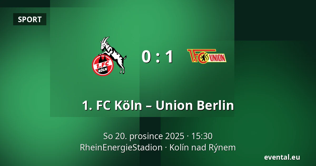 1. FC Köln – Union Berlin — RheinEnergieStadion, Kolín nad Rýnem