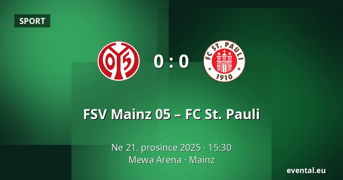 FSV Mainz 05 – FC St. Pauli — Mewa Arena, Mainz
