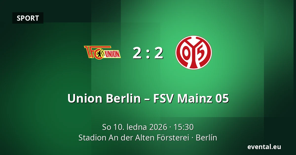 Union Berlin – FSV Mainz 05 — Stadion An der Alten Försterei, Berlín