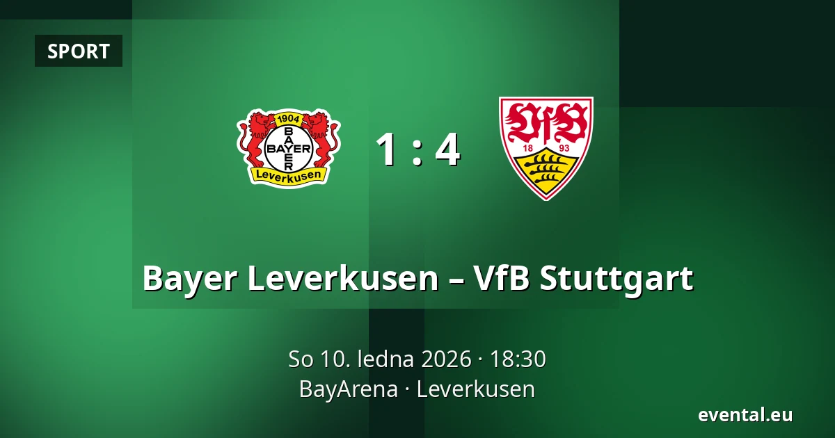 Bayer Leverkusen – VfB Stuttgart — BayArena, Leverkusen