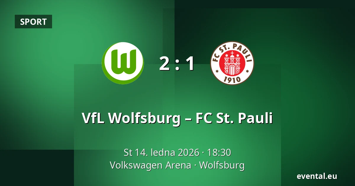 VfL Wolfsburg – FC St. Pauli — Volkswagen Arena, Wolfsburg