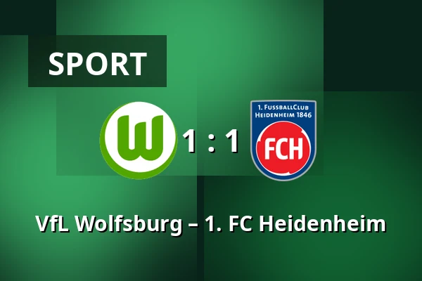 VfL Wolfsburg – 1. FC Heidenheim — Volkswagen Arena, Wolfsburg
