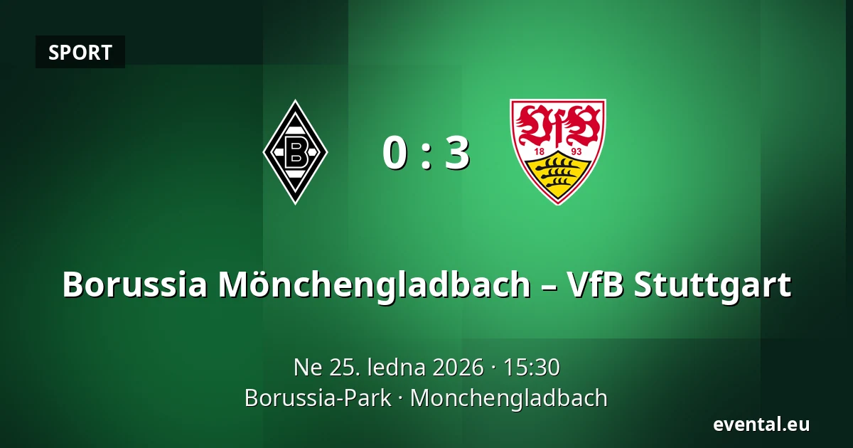 Borussia Mönchengladbach – VfB Stuttgart — Borussia-Park, Monchengladbach