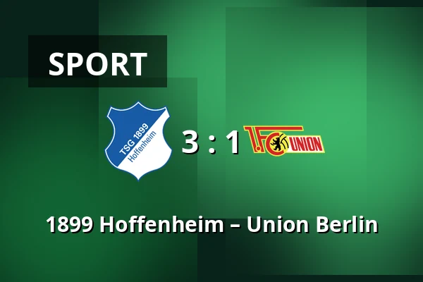 1899 Hoffenheim – Union Berlin — PreZero Arena, Sinsheim