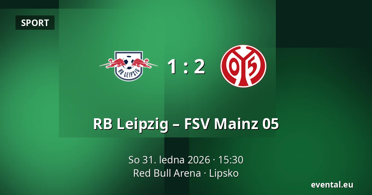 RB Leipzig – FSV Mainz 05 — Red Bull Arena, Lipsko