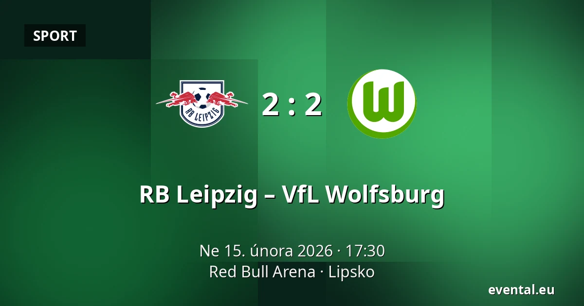 RB Leipzig – VfL Wolfsburg — Red Bull Arena, Lipsko