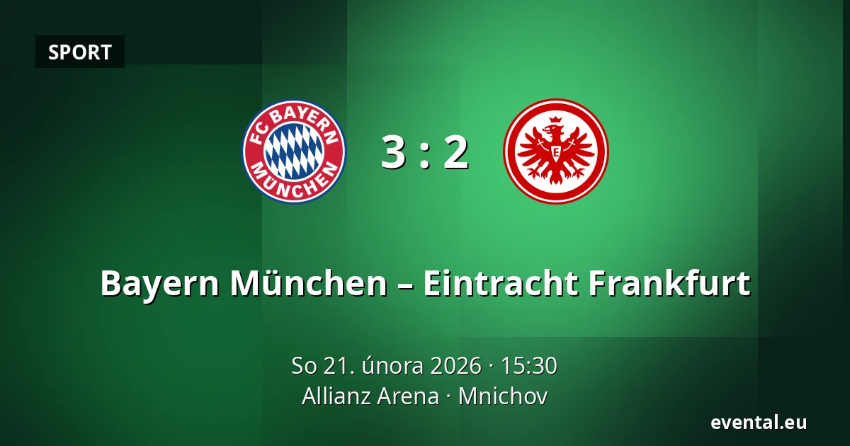 Bayern München – Eintracht Frankfurt — Allianz Arena, Mnichov