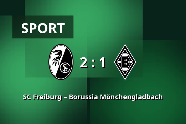 SC Freiburg – Borussia Mönchengladbach — Europa-Park-Stadion, Freiburg im Breisgau