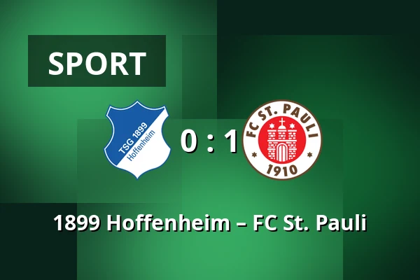 1899 Hoffenheim – FC St. Pauli — PreZero Arena, Sinsheim