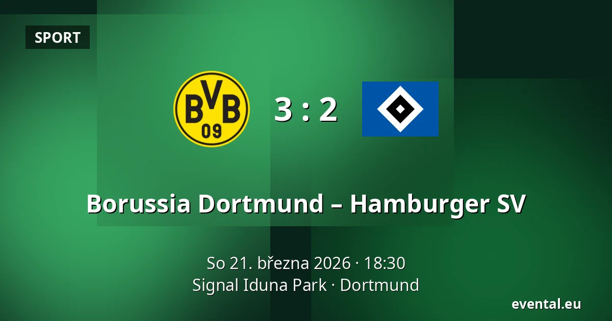 Borussia Dortmund – Hamburger SV — Signal Iduna Park, Dortmund